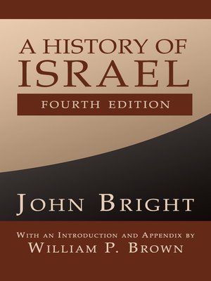 cover image of A History of Israel